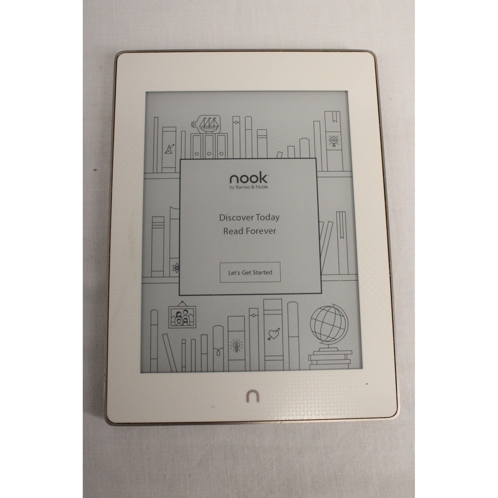 Barnes & Noble Nook GlowLight Plus BNRV510 E-Reader Rose Gold Waterproof 6.5in